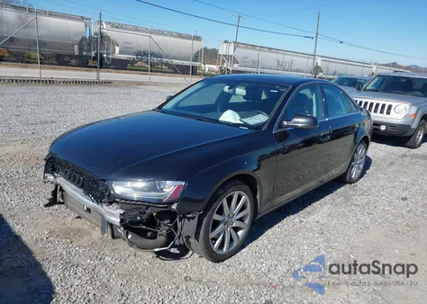 2013 Audi A4 2.0T Premium из США, поврежденный, VIN WAUFFAFL4DN022878